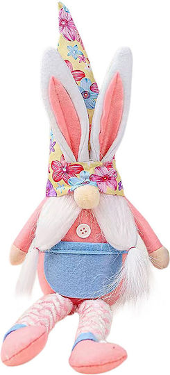 Figură Pânză Urechi Iepure & Picioare Atârnate 44cm Bunny's 932256