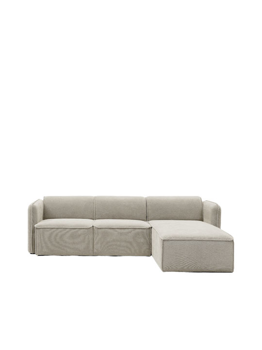 Maffei Ecke Sofa mit Umkehrbarer Winkel Beiges 268x163x76cm