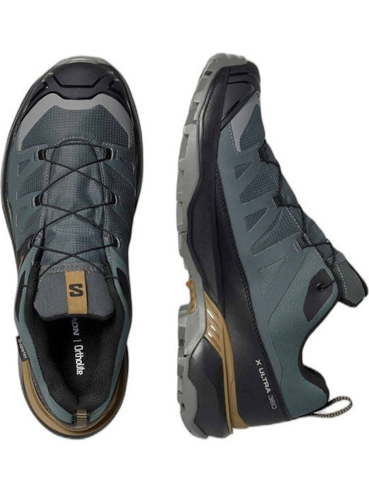 Salomon X Ultra 360 Gtx Men's Hiking Shoes Waterproof with Gore-Tex Membrane Blue