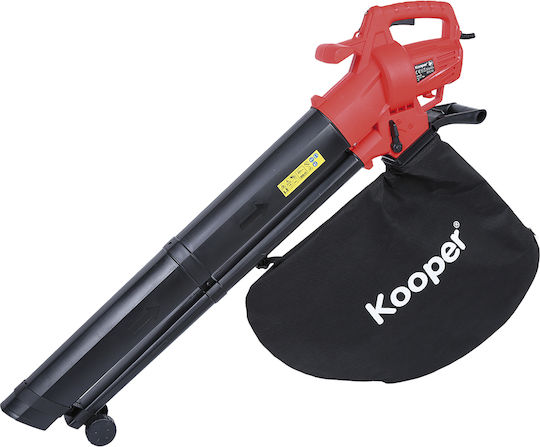 Kooper Handheld Electric Leaf Blower Vacuum 3500W with Maximum Air Speed 270km/h