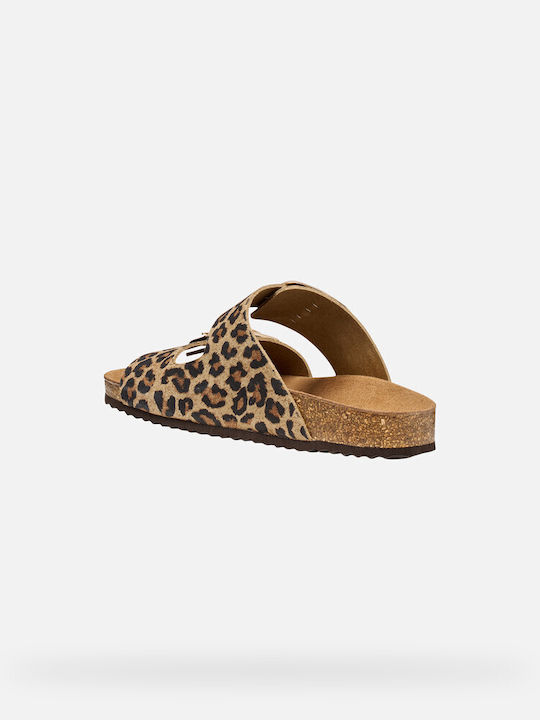 Leather Women's Anatomic Sandals Brown