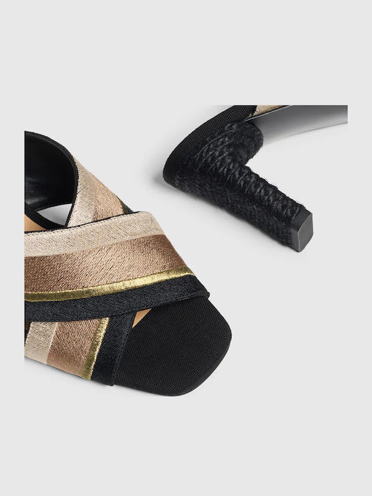 Damen Sandalen Braun