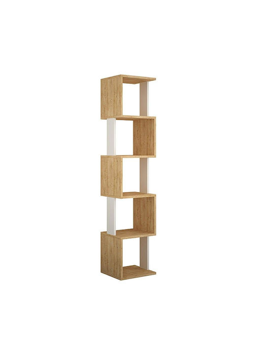 Bookcase Raymond White 35x30x161cm