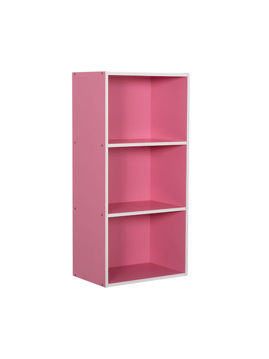 Shelf Wall Cubicon Pink-white 38.5x23.5x80cm