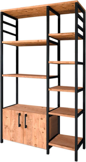 Βιβλιοθήκη Benito 83.6x30.2x140.7εκ. Βιβλιοθήκη Benito 83.6x30.2x140.7εκ.