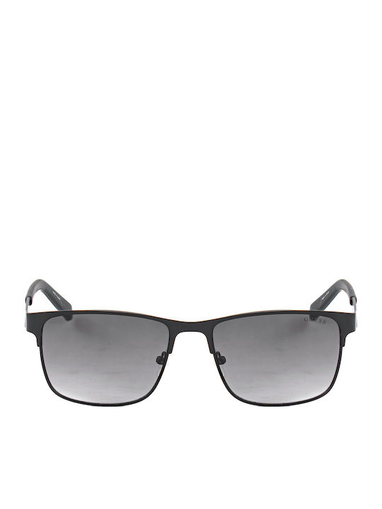 Guess Herren Sonnenbrille mit Schwarz Metall Gestell und Gray Verlaufsfarbe Linse GF5098 02B