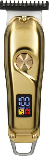 Kemei Rechargeable Hair Clipper Gold KM-427