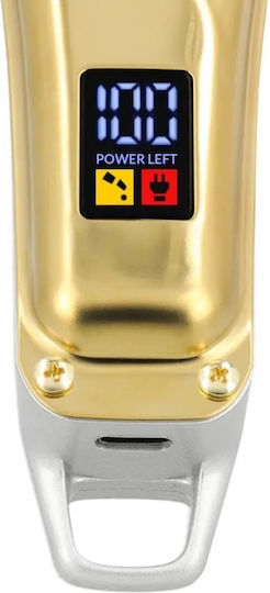 Kemei Rechargeable Hair Clipper Gold KM-427
