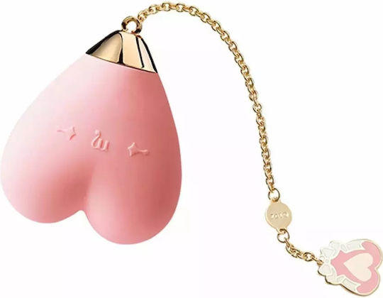 Zalo Jeanne Baby Heart Personal Vibrator Mini Κλειτοριδικός Δονητής με Απομακρυσμένο Έλεγχο 8cm Rose