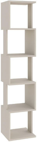 Bibliotecă Piri 35x30x161cm Sandstone Bibliotecă Piri 35x30x161cm Sandstone