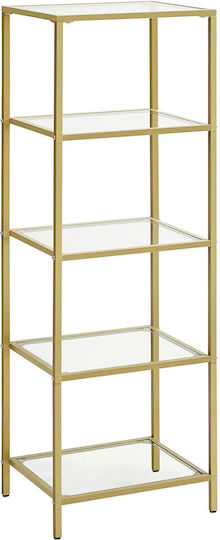 Βιβλιοθήκη Gold 40x30x124εκ. X001EXI4C1 Βιβλιοθήκη Gold 40x30x124εκ. X001EXI4C1
