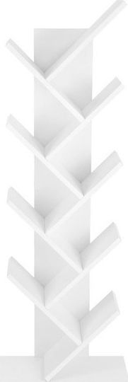 Bookcase White 50x25x141.5cm