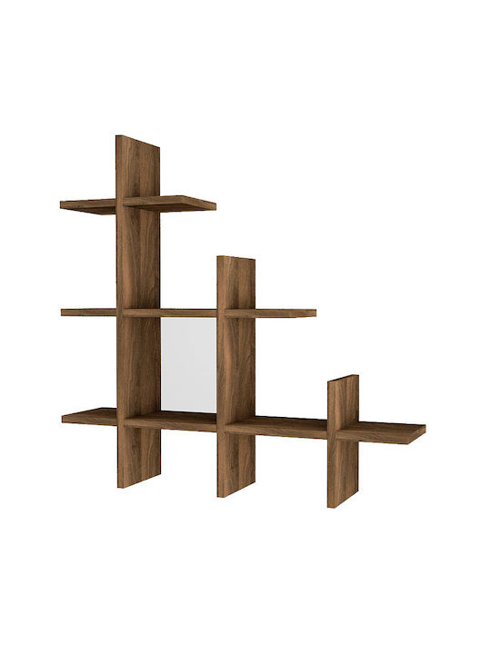 Shelf Wall Juke Walnut 81.8x18x80cm