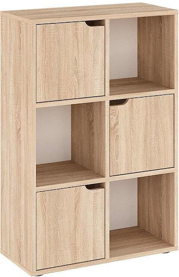 Βιβλιοθήκη Bookel 59.5x27.5x89εκ. Βιβλιοθήκη Bookel 59.5x27.5x89εκ.