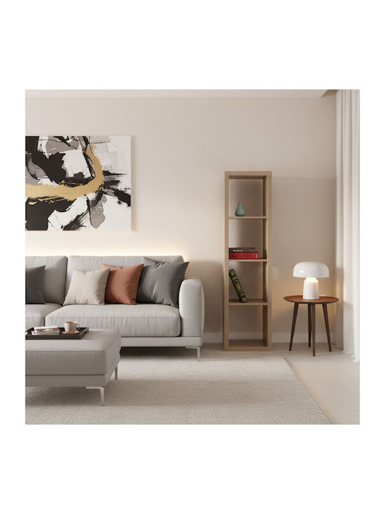 Βιβλιοθήκη Kivos Sonoma 41.6x29.5x147.5εκ.