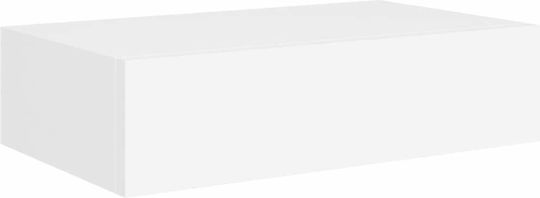 Стенни Бели Рафтчета (2 Броя) 40x23.5x10см