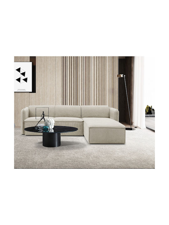 Maffei Ecke Sofa mit Umkehrbarer Winkel Beiges 268x163x76cm