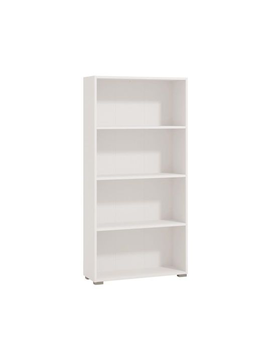 Tomar Bookcase White 70x24.5x142cm