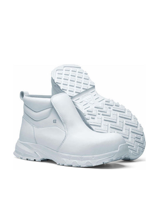 Shoes For Crews Unisex Водоустойчив Ботуши Защита White S3 с Сертификация P