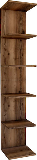 Bookcase Ogden 34.5x30x180cm Brown