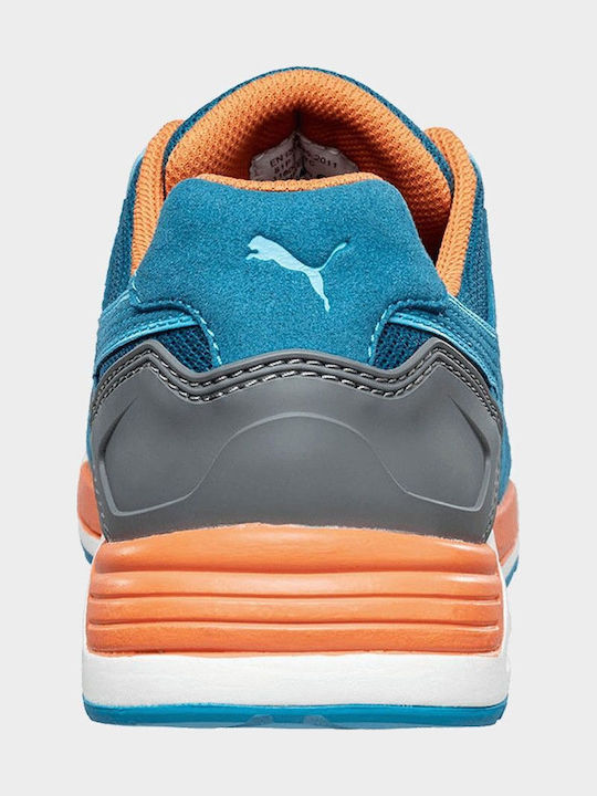 PUMA Frontside Παπούτσι Ασφαλείας Μπλε S1P με Πιστοποίηση P, ESD , HRO,SRC