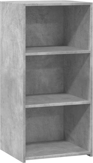 Βιβλιοθήκη Γκρι 45x41x93εκ. Βιβλιοθήκη Γκρι 45x41x93εκ.