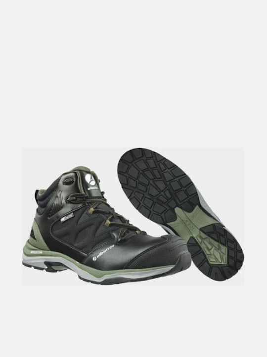 Albatros Ultratrail Olive CTX Waterproof Boots Safety Black S3 with Certification (C), P, ESD , HRO, SR, SRC,WR