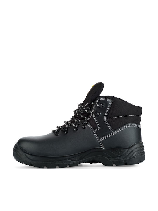 Helix Protex Plus Waterproof Boots Safety Black S3 with Certification A