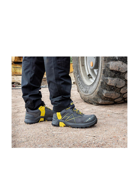 Haix Connexis Safety+ GTX Waterproof Scăzut de Securitate Gray S3 cu Certificare (C), P, CI, ESD , HI, HRO, SRC,WR