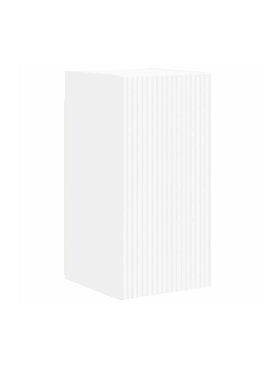 Wand Wohnzimmer Schrank aus Spanplatte Weiß 30x31x60cm