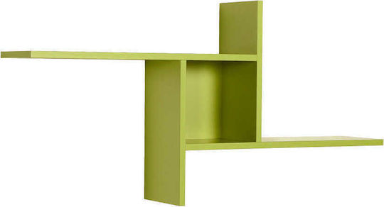 Shelf Wall Rafaelo 100x18x50cm Green Shelf Wall Rafaelo 100x18x50cm Green