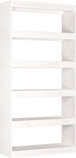 Библиотека Бяла 80x30x167.4см 808199 Библиотека Бяла 80x30x167.4см 808199