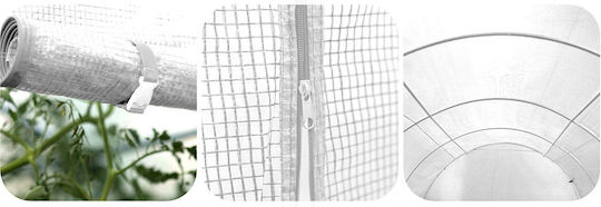 Garden Tunnel 3 X 6 M 18m2 White Plonos