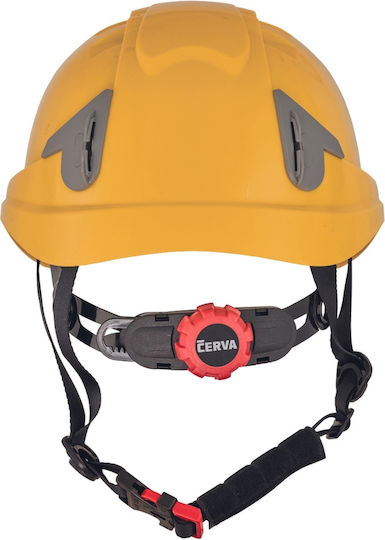 Cerva Alpinworker Κράνος Εργοταξίου Κίτρινο
