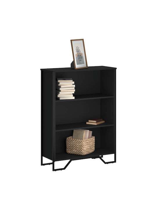 Black Bookcase 80x31x106cm