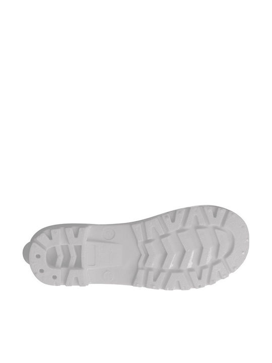 Portwest Unisex Sicherheitsgummistiefel Knie Weiß