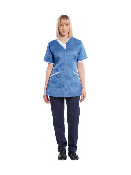 Damen Jacke Arbeit Hellblau