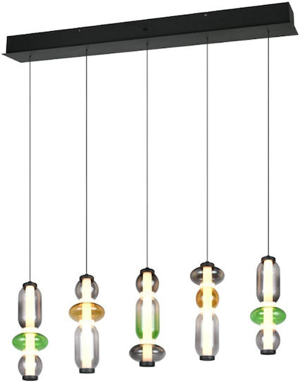 Trio Lighting Hängelampe Mehrfarbig 100x12x200cm Trio Lighting Hängelampe Mehrfarbig 100x12x200cm
