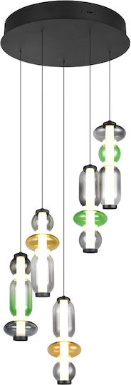 Trio Lighting Lustră Multicolor 42x200cm.
