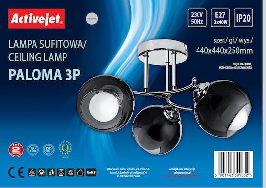 Active Jet Pendant Light with Socket E27