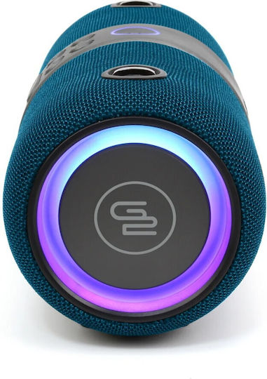 GoGEN Funbee Ηχείο Bluetooth 30W με Ραδιόφωνο και Διάρκεια Μπαταρίας έως 20 ώρες Μπλε
