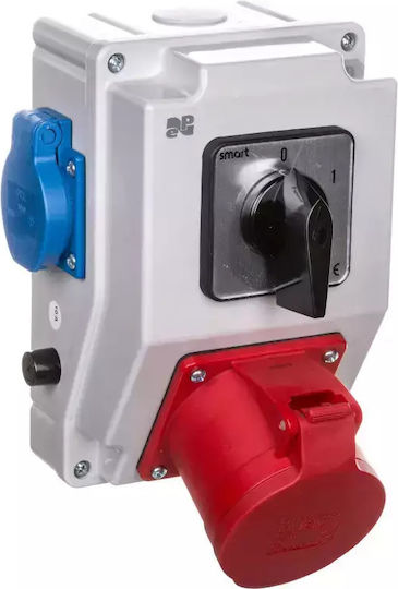 Elektro Plast Щепсел за захранване Релсов превключвател 230V 32Спецификация