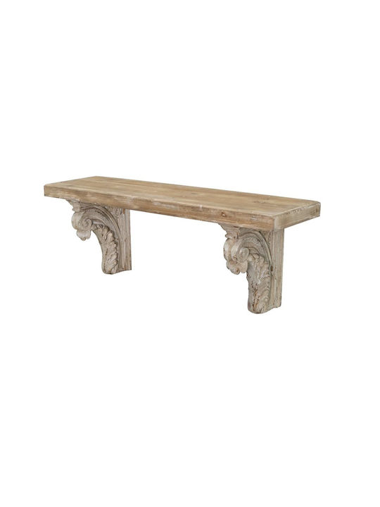 Рафт Стенен Alcott White Natural Shade 110x29x40см.