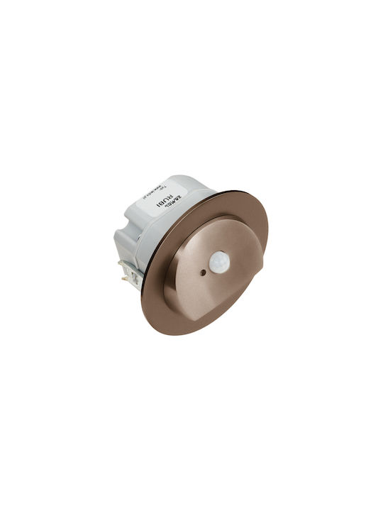 Zamel Einbau Spot mit integriertem LED und Natürliches Weißes Licht Weiß 1Stück