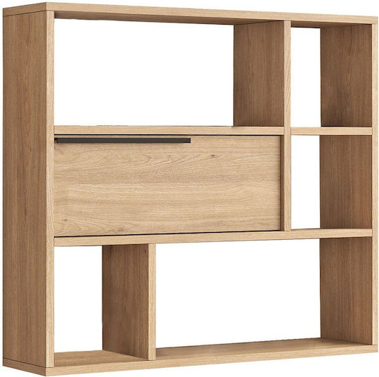 Shelf Wall Light 90.1x22x81cm Light Walnut Shelf Wall Light 90.1x22x81cm Light Walnut