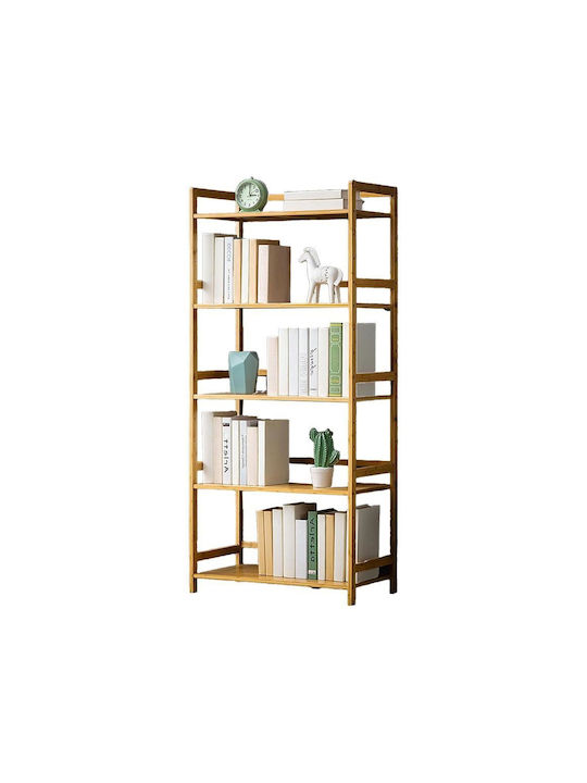 Beige Bookcase 68x25x128cm