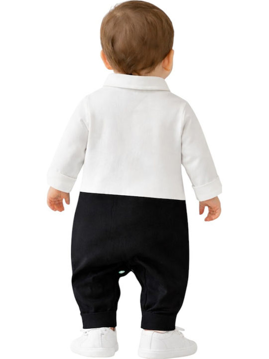 TakTakBaby Бебешко Боди Дълъг ръкав Black