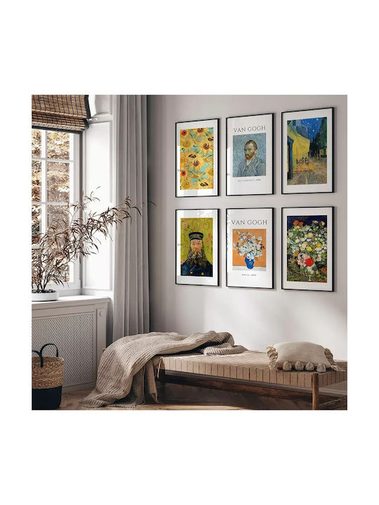 Poster Van Gogh Postman Kunst114 50cm x 70cm