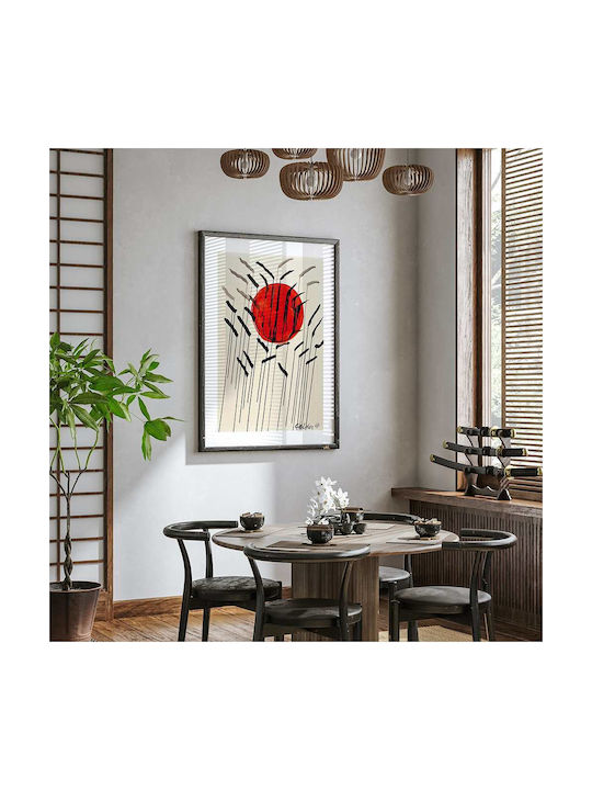 Poster Calder Cattails Red Sun Art119 50cm X 70cm