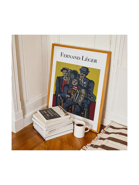 Poster Fernand Leger Three Musicians Art131 50cm X 70cm